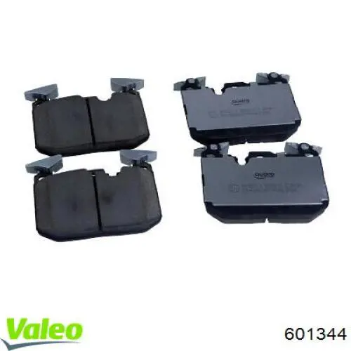 Купити 601344 VALEO Колодки гальмівні передні, дискові