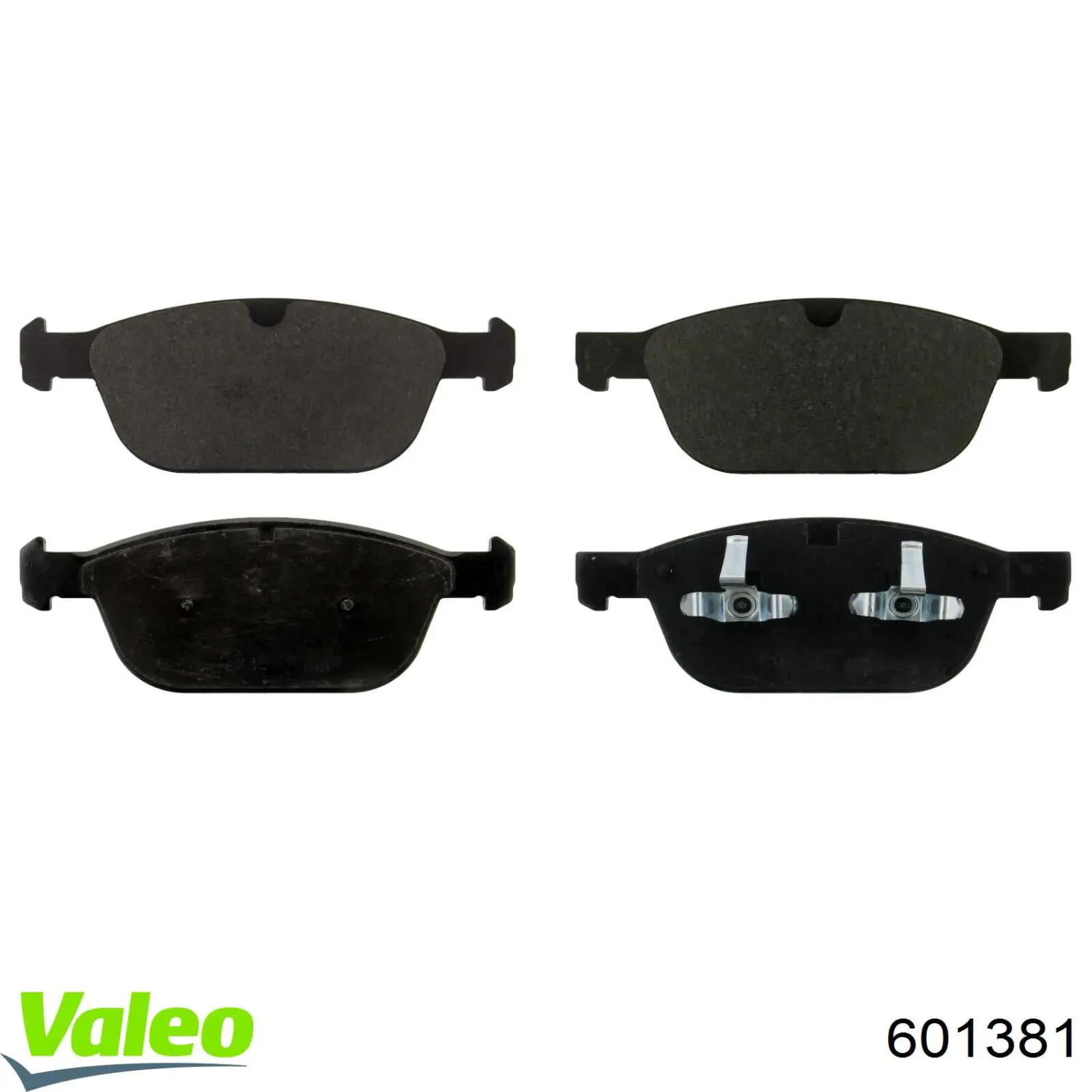 Гальмівні колодки VALEO 601381 ціна, від 46.78 USD