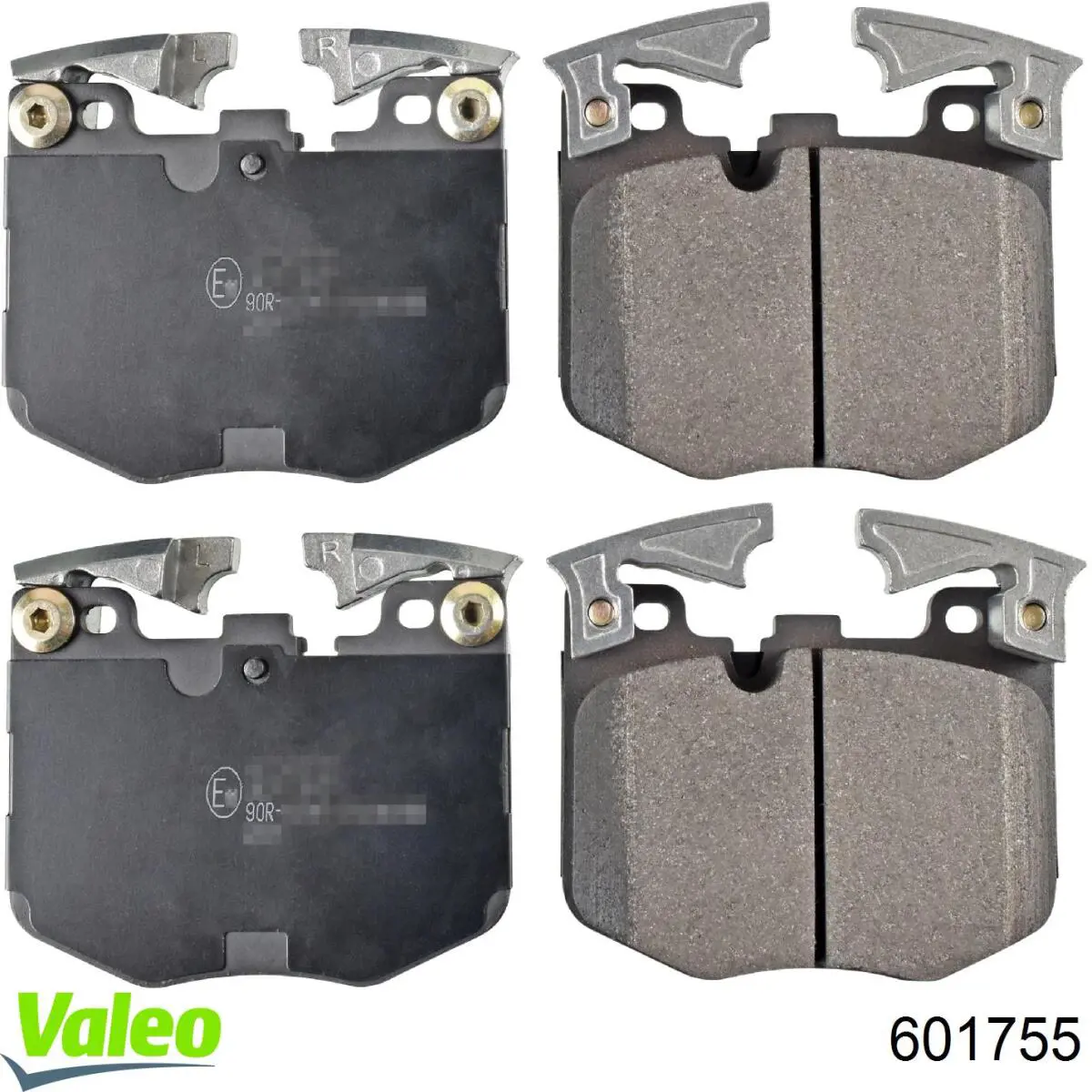601755 VALEO Передні гальмівні колодки