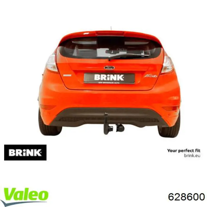 Щітка склоочисника лобового скла, водійська VALEO 628600