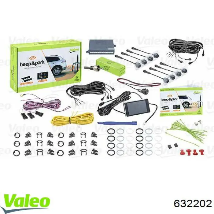 Купити 632202 VALEO Парктронік, комплект для установки