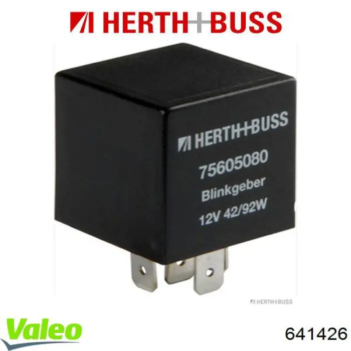 Автомобільні реле поворотів VALEO 641426 ціна, від 15.22 USD