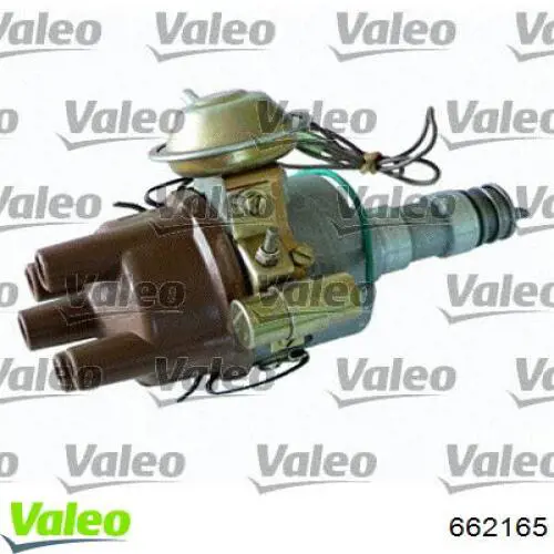 662165 VALEO Кришка розподільника запалювання / трамблера