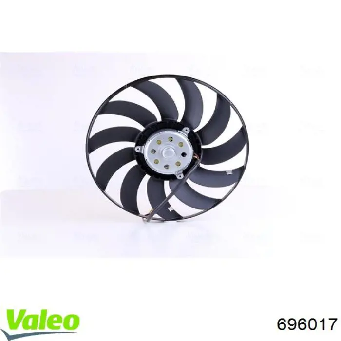 Вентилятор/крильчатка радіатора охолодження, лівий 069422848010 Magneti Marelli