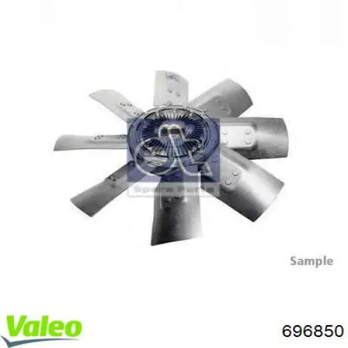 Купити 696850 VALEO Електровентилятор охолодження в зборі (двигун + крильчатка)