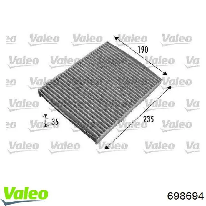 Фільтр салону 698694 VALEO