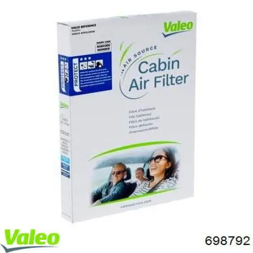 Повітряний фільтр салону VALEO 698792