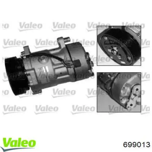 699013 VALEO Компресор холодоагенту