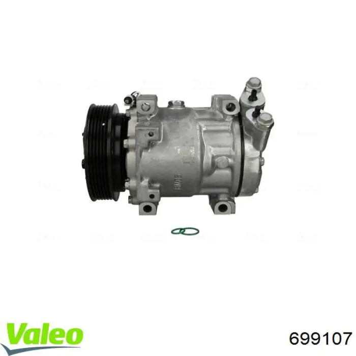 Компресор системи кондиціювання VALEO 699107 ціна, від 120.86 USD