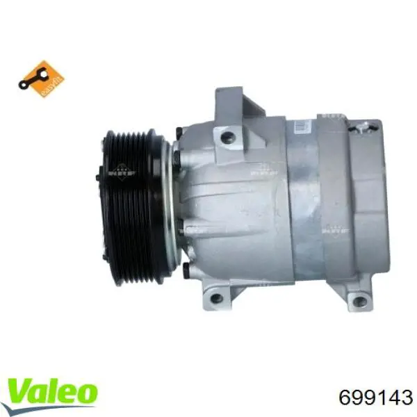 Компресор системи кондиціювання VALEO 699143 ціна, від 211.62 USD