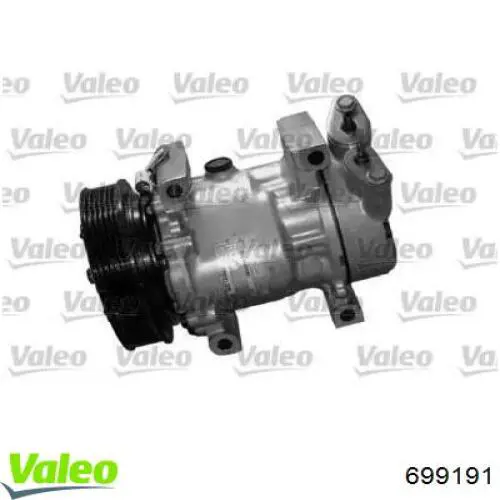 Компресор системи кондиціювання VALEO 699191 ціна, від 62.01 USD