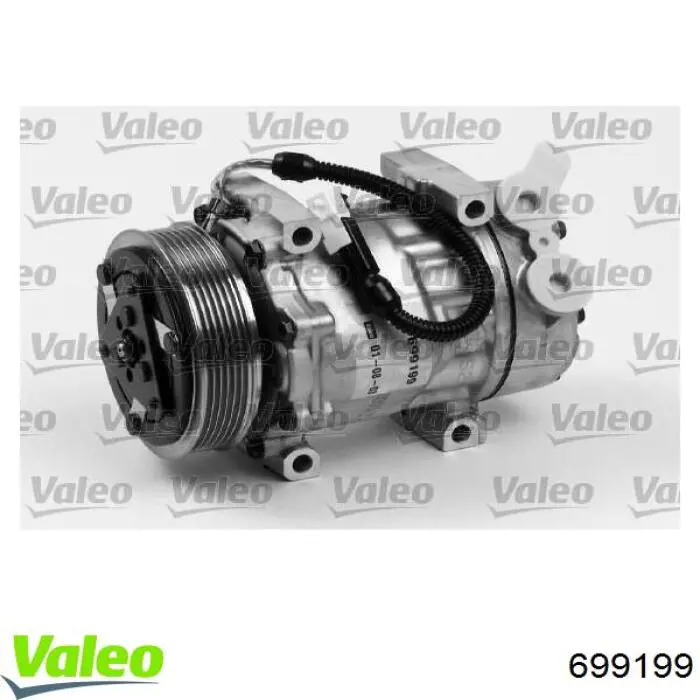 Компресор системи кондиціювання VALEO 699199 ціна, від 121.20 USD