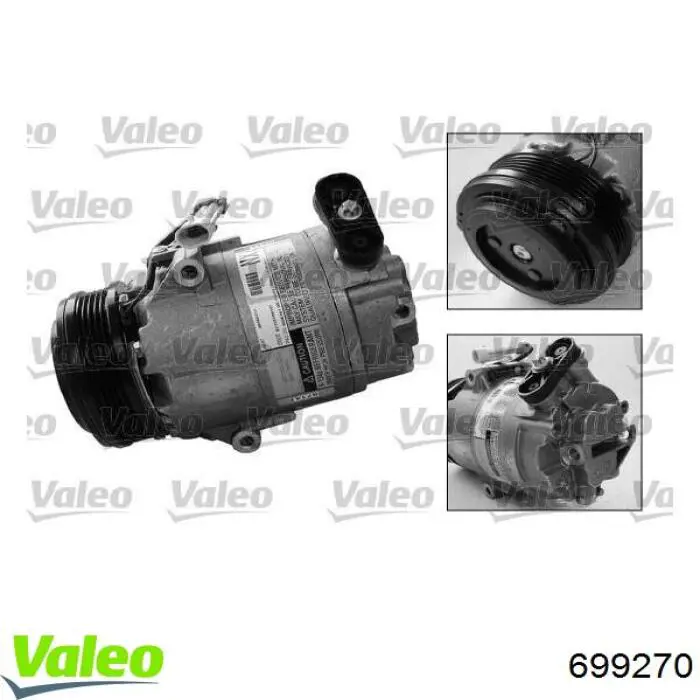 699270 VALEO Компресор холодоагенту