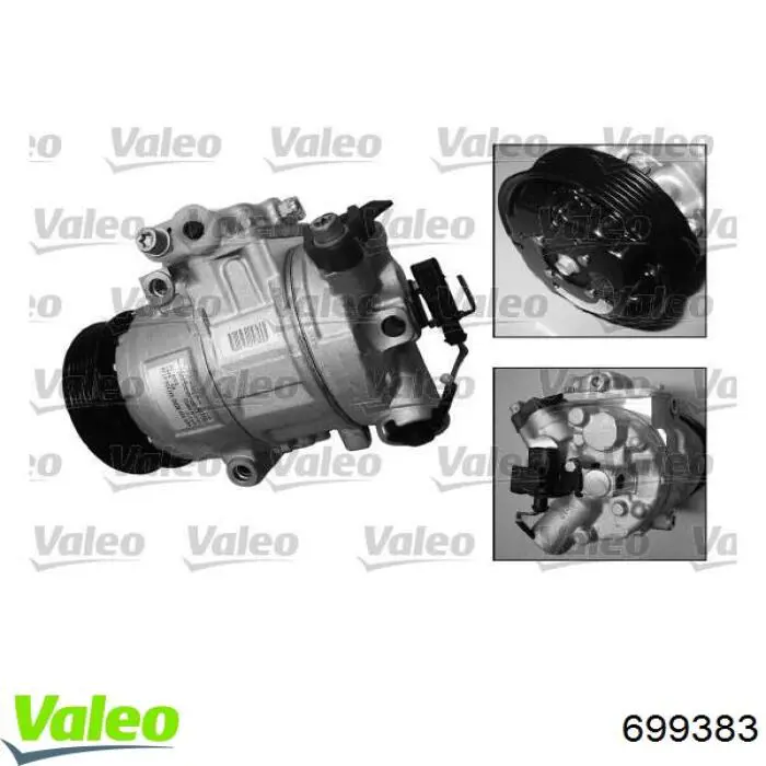 Купити 699383 VALEO Компресор кліматичної установки