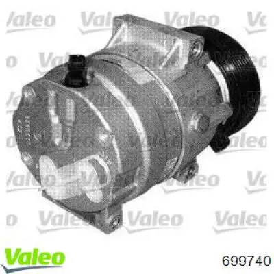 Компресор системи кондиціювання VALEO 699740 ціна, від 76.65 USD