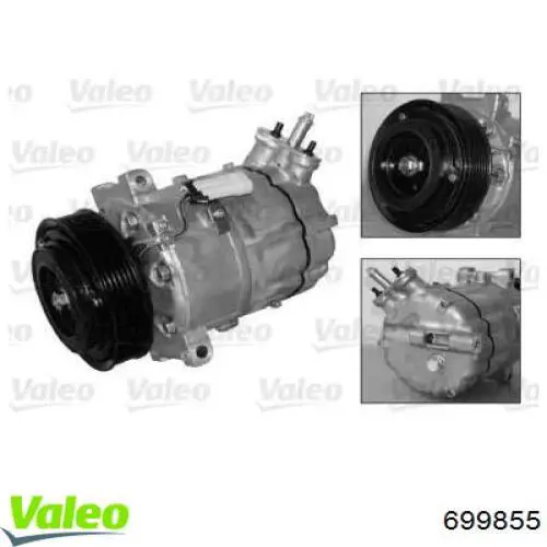699855 VALEO Компресор холодоагенту