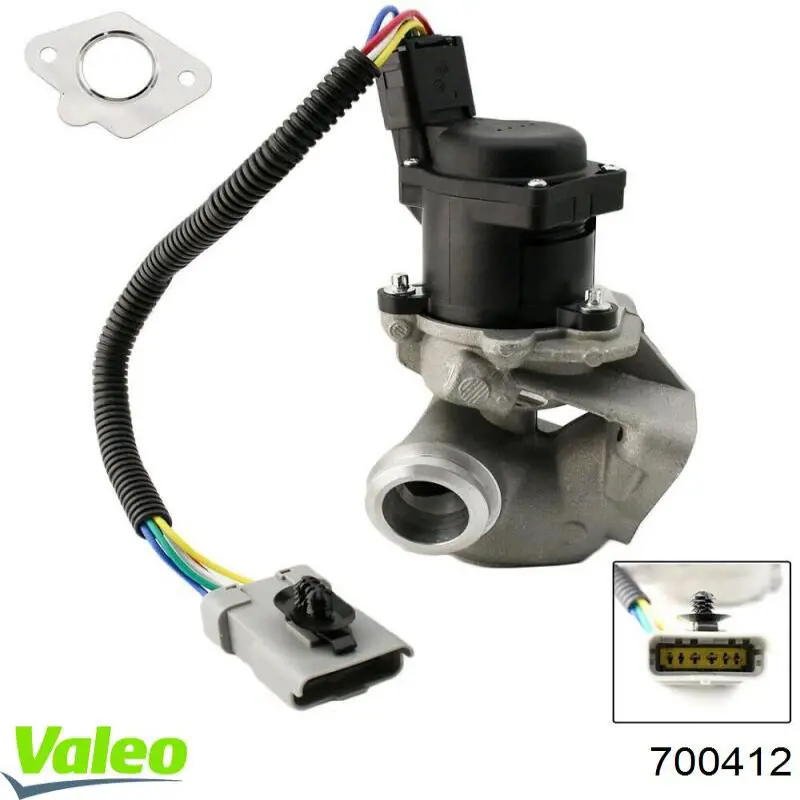 Клапан ЄГР 700412 VALEO