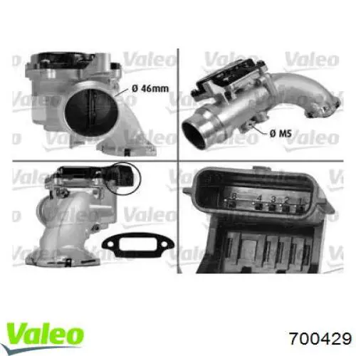 Блок дросельної заслінки Fast FT50411 ціна, від 12.08 USD