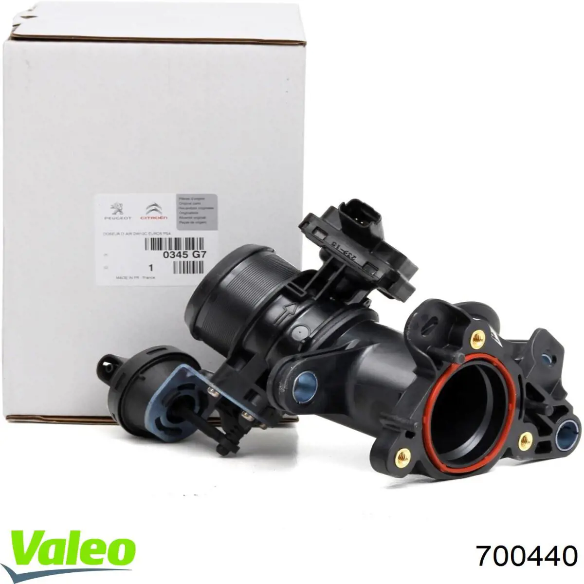 700440 VALEO Дросільна заслінка в зборі