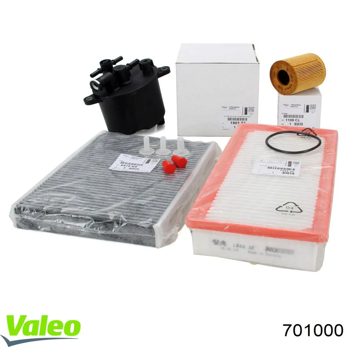 701000 VALEO Внутрішньосалонний фільтр