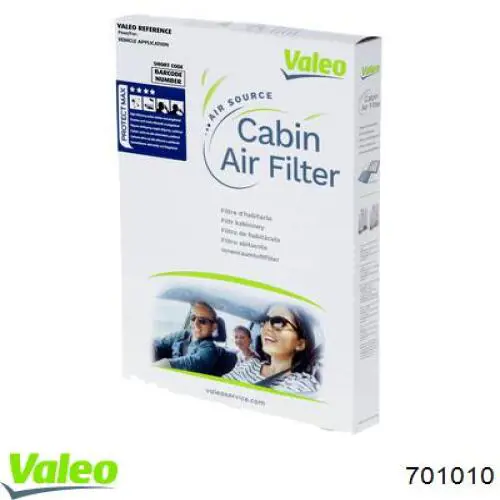 Фільтр повітряний обігрівача VALEO 701010 ціна, від 5.89 USD