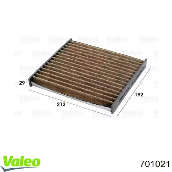 Фільтр салону 701021 VALEO