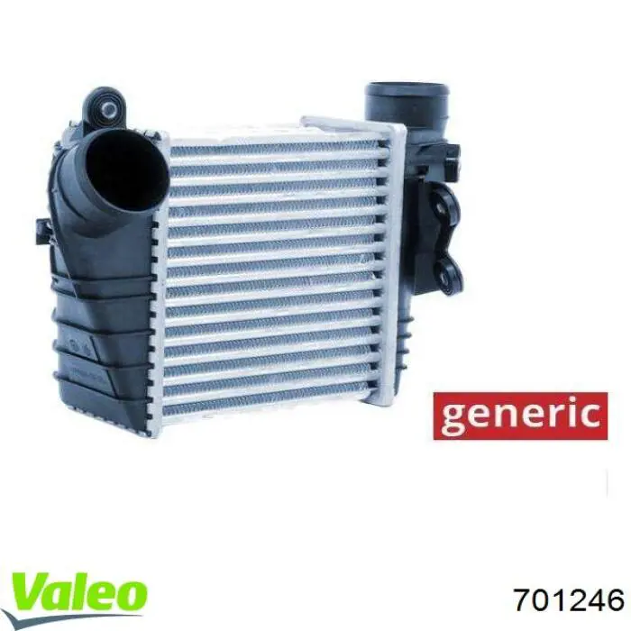 Радіатор 701246 VALEO