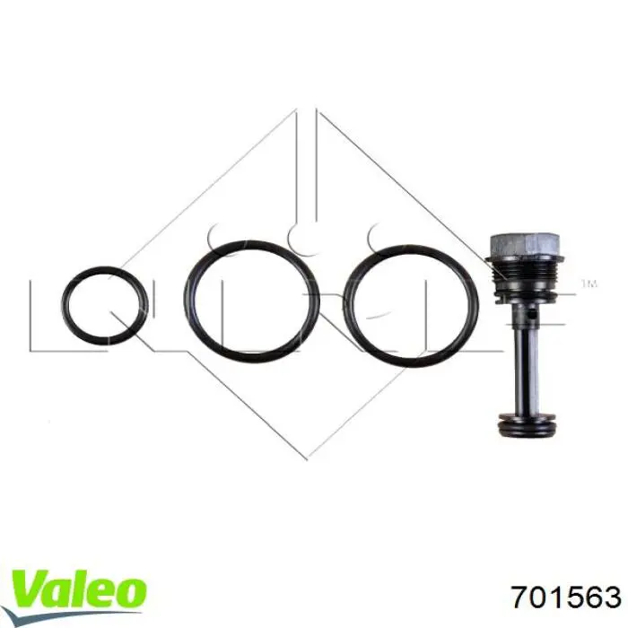 Купити 701563 VALEO Радіатор двигуна