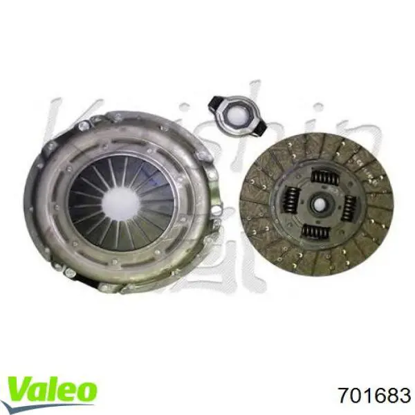 Радіатор охолодження двигуна 701683 VALEO