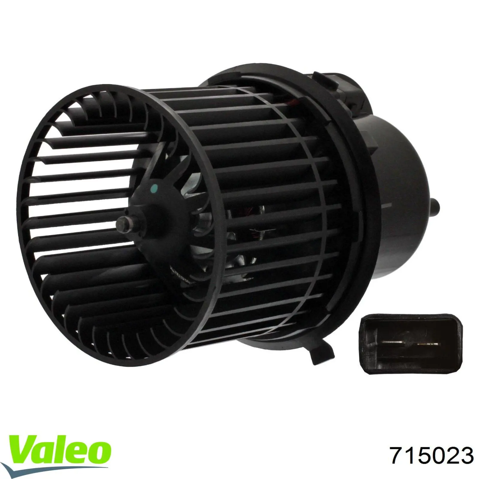 Купити 715023 VALEO Електродвигуни (електродвигун обігрівача) або розетка причепа штепсельная