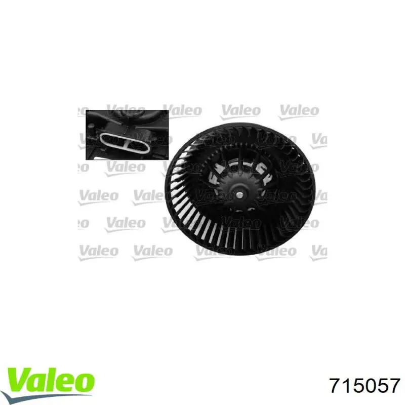 715057 VALEO двигун вентилятора пічки (обігрівача салону)