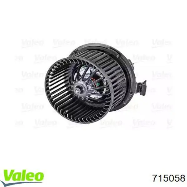 Купити 715058 VALEO Електродвигуни (електродвигун обігрівача) або розетка причепа штепсельная
