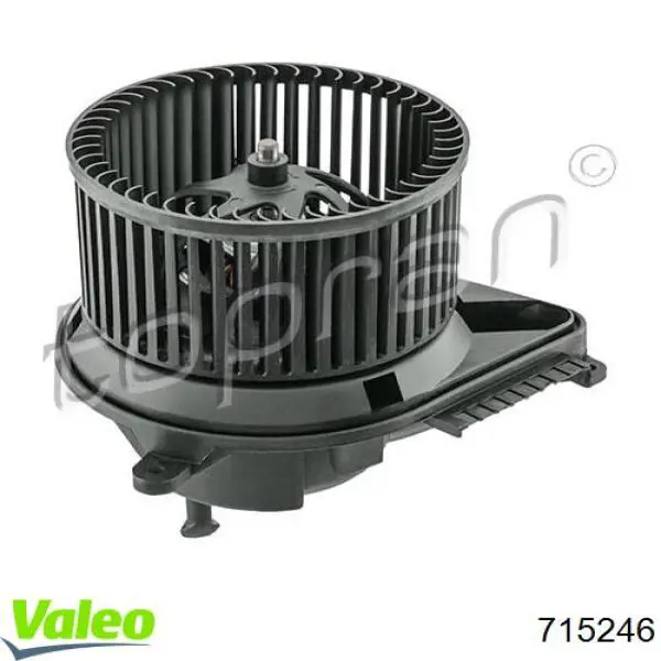 Двигун вентилятора пічки (обігрівача салону) VALEO 715246 ціна, від 46.51 USD