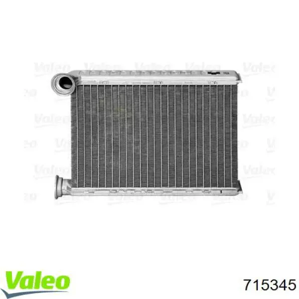 Радіатор обігрівача VALEO 715345