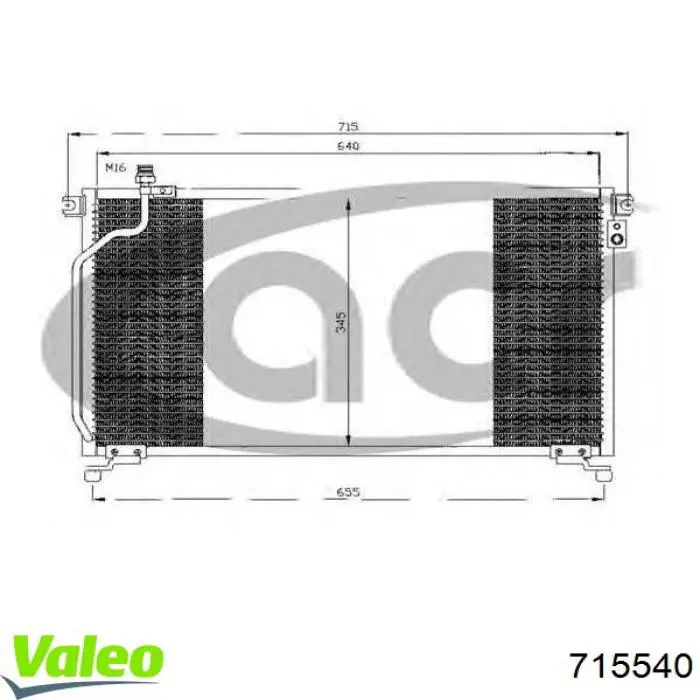 Повітряний фільтр салону VALEO 715540