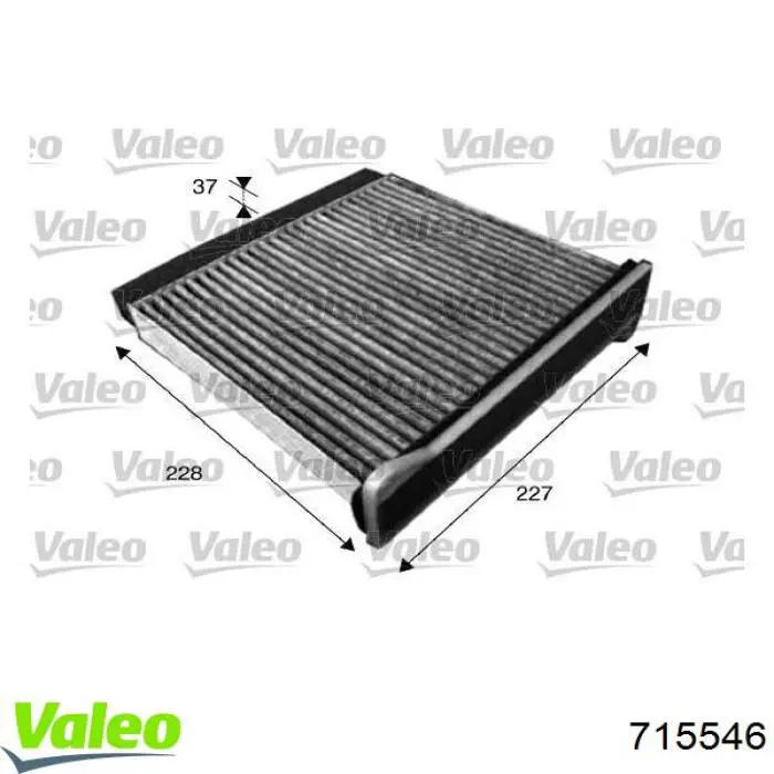 Фільтр салону 715546 VALEO