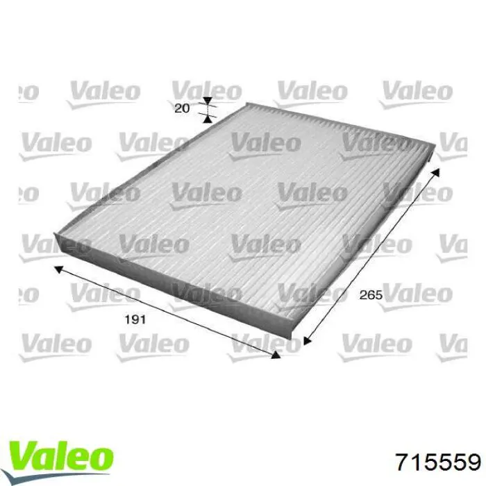 Фільтр салону 715559 VALEO