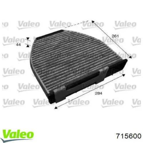 Повітряний фільтр салону VALEO 715600