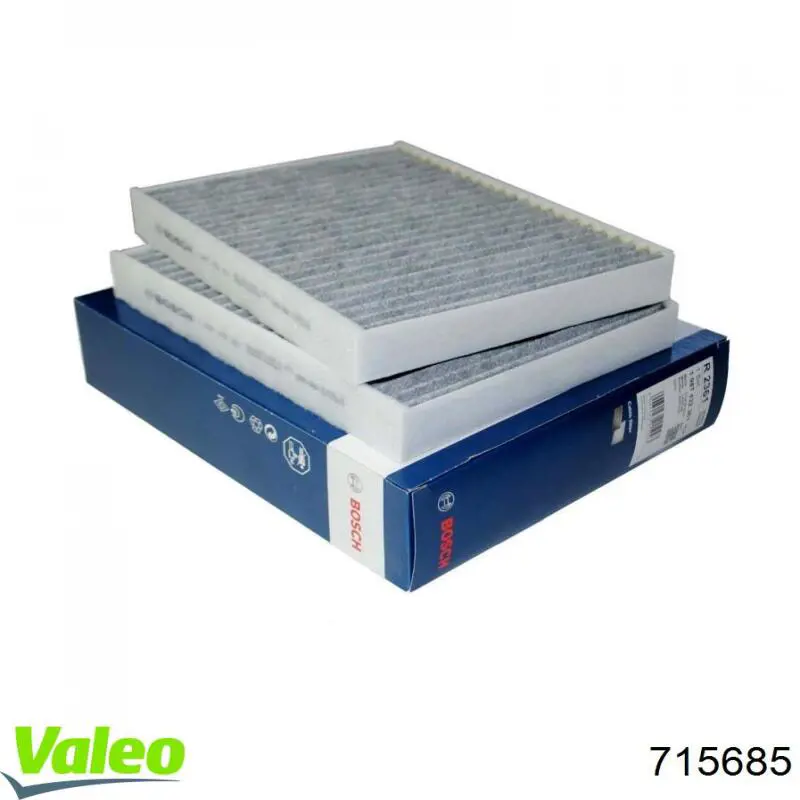Фільтр повітряний обігрівача VALEO 715685 ціна, від 15.88 USD