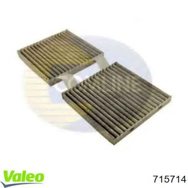 715714 VALEO Внутрішньосалонний фільтр
