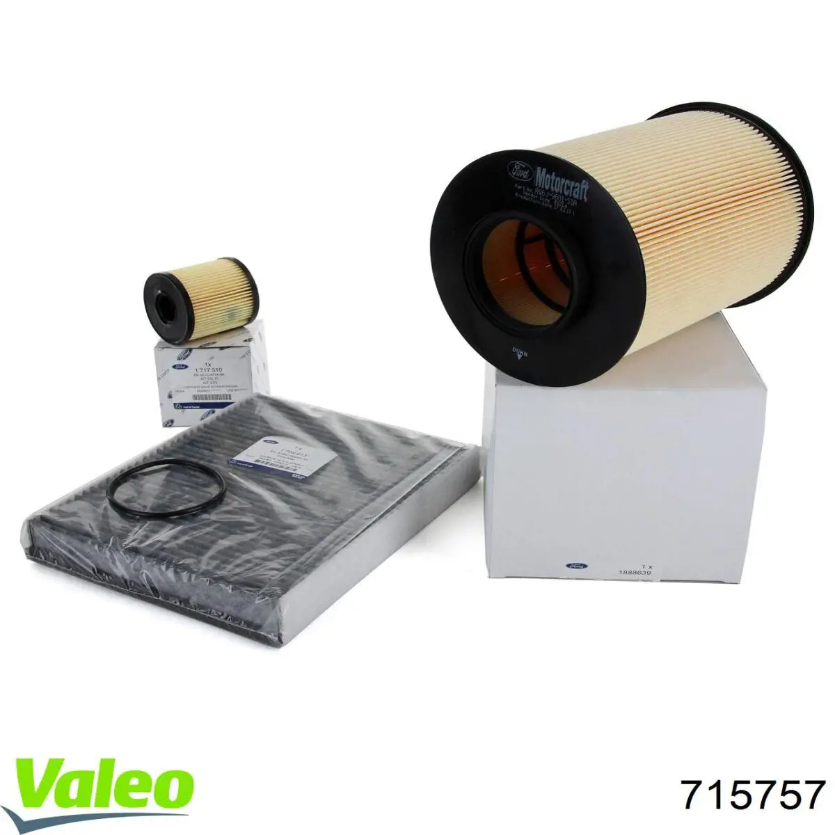Купити 715757 VALEO Фільтр салону вугільний
