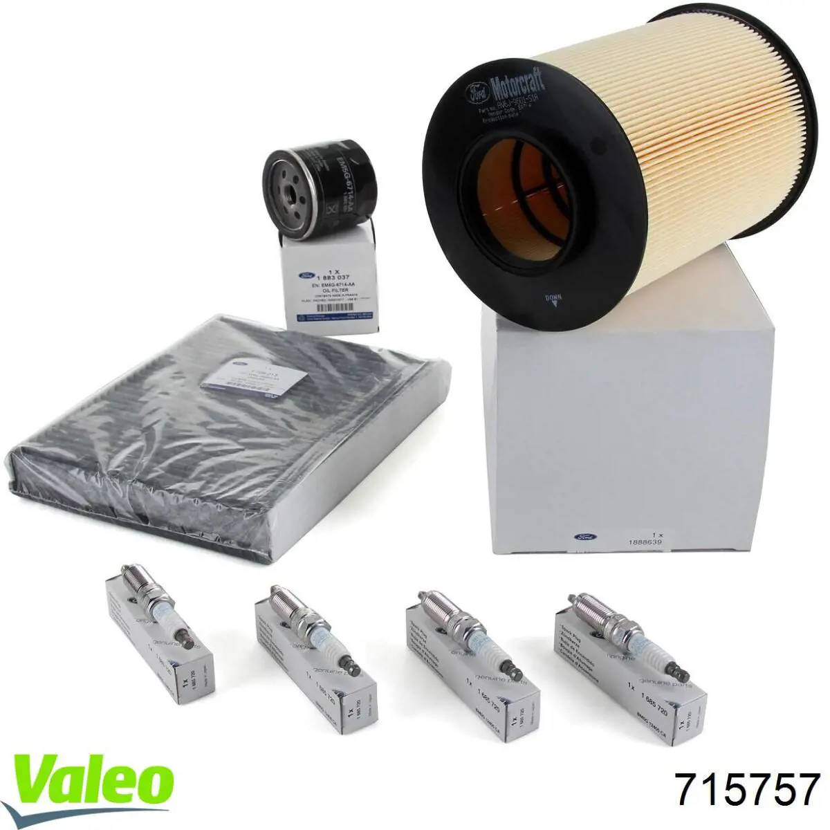 Фільтр повітряний обігрівача VALEO 715757 ціна, від 10.13 USD