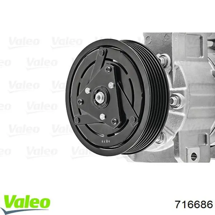 Компресор кондиціонера 716686 VALEO