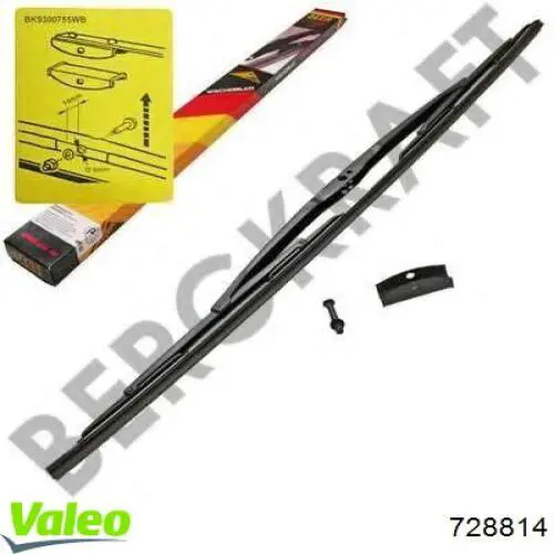 Щітки склоочисника 728814 VALEO