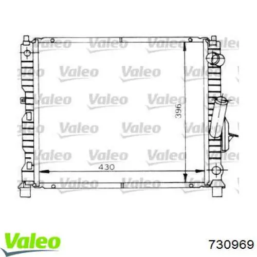 Радіатор основний Renault (RVI) 7701038688 ціна, від 113.25 USD