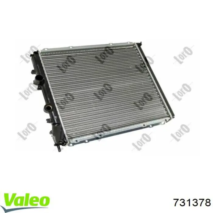 Купити 731378 VALEO Радіатор двигуна