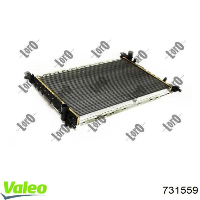 Радіатор 60595583 Fiat/Alfa/Lancia