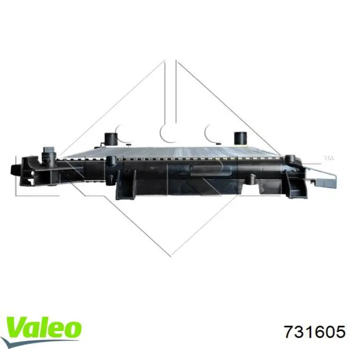 Радіатор 731605 VALEO