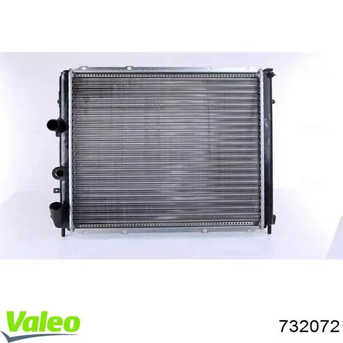 Купити 732072 VALEO Радіатор двигуна