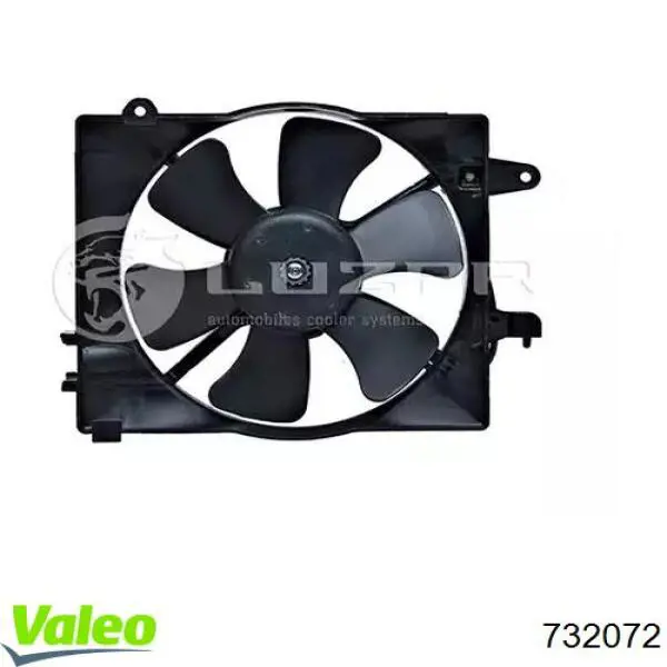 732072 VALEO Радіатор охолодження двигуна